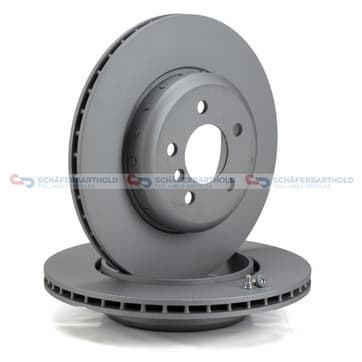 Bromsskiva, Bakaxel — Bakaxel från Autofrance