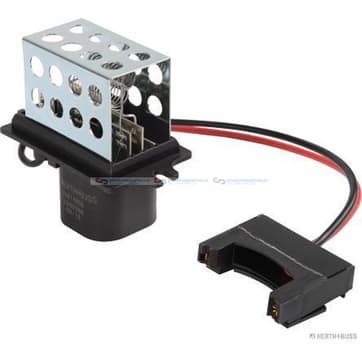 Resistor, kupéfläkt