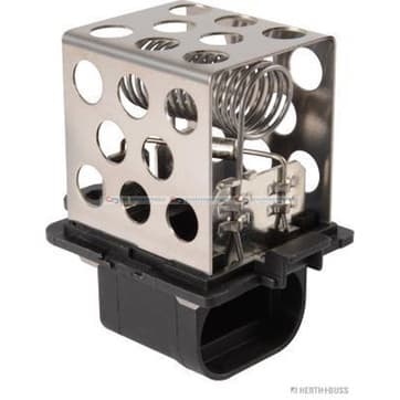 Serieresistor, elmotor (kylarfläkt)