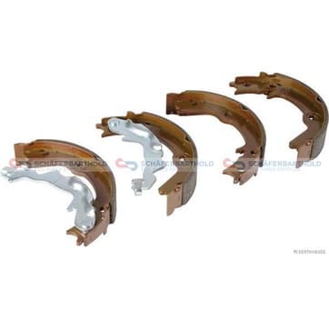 Bromsbandssats, parkeringsbroms 31,5 Ø-167mm mit Hebel från Autofrance