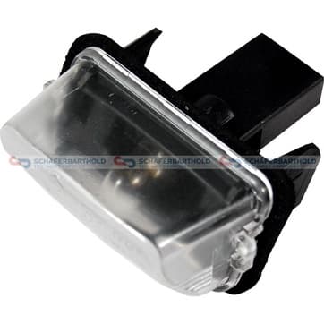 Nummerplåtsbelysning