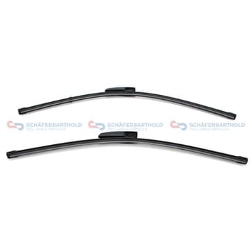 Torkarblad, Fram 650/550mm vorne — Fram från Autofrance