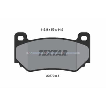 Bromsbeläggssats från Autofrance