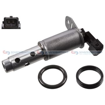 Styrventil, kamaxeljustering, Avgas-/utsläppssidan