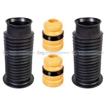 Dammskyddssats, stötdämpare, Framaxel — Framaxel från Autofrance