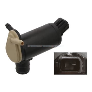 Spolarpump, fönsterrengöring