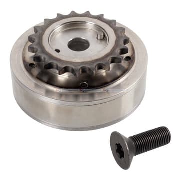 Kamaxeljusterare, Avgas-/utsläppssidan — Avgas-/utsläppssidan från Autofrance