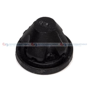 Fästelement, motorkåpa