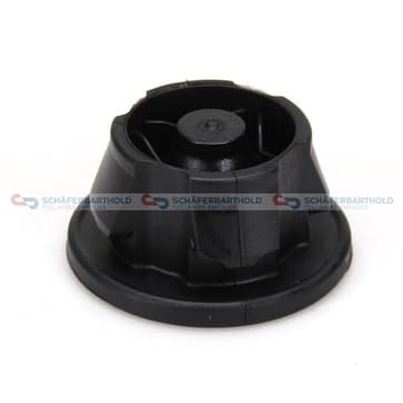 Fästelement, motorkåpa