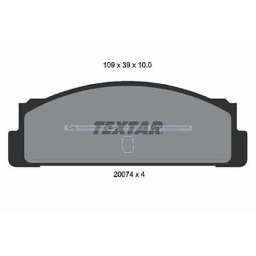 Bromsbeläggssats från Autofrance