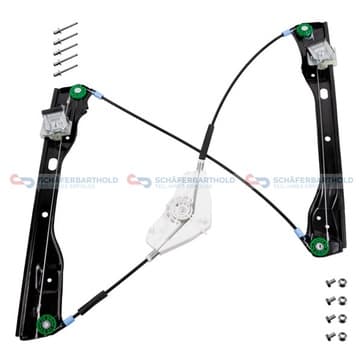 Fönsterhiss, Vänster fram — vänster fram från Autofrance