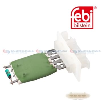 Resistor, kupéfläkt