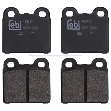 Bromsbeläggssats, Framaxel — Framaxel från Autofrance