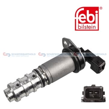 Styrventil, kamaxeljustering