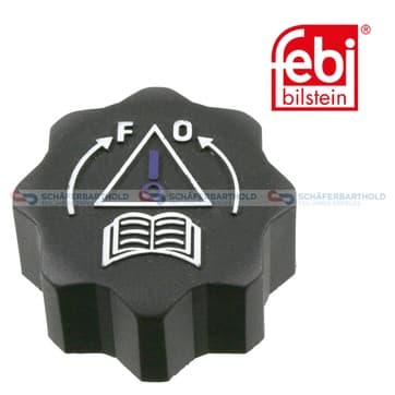 Lock, kylvätskebehållare