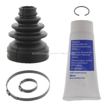 Damasksats, drivaxel, Framaxel, på växellådssidan — Framaxel, på växellådssidan från Autofrance