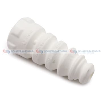 Genomslagsgummi, Bakaxel