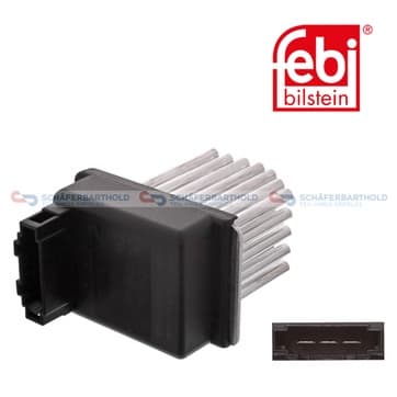 Resistor, kupéfläkt från Autofrance