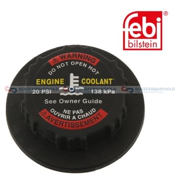 Lock, kylvätskebehållare