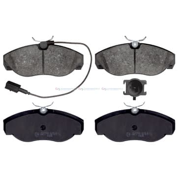 Bromsbeläggssats, Framaxel — Framaxel från Autofrance