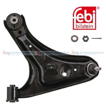 Länkarm, hjulupphängning, Framaxel höger — Framaxel höger från Autofrance