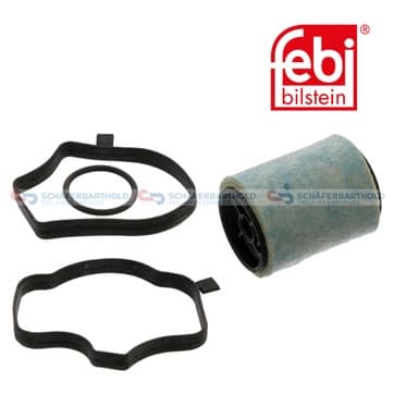 Filter, vevhusventilation