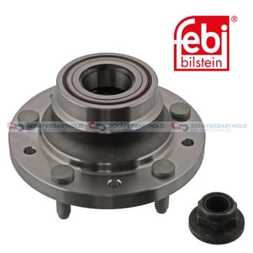 Hjullagerssats, Bakaxel vänster — Bakaxel vänster från Autofrance