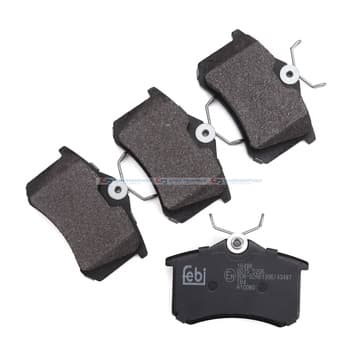 Bromsbeläggssats, Bakaxel — Bakaxel från Autofrance