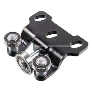 Rullstyrning, skjutdörr