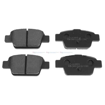 Bromsbeläggssats, Bakaxel — Bakaxel från Autofrance