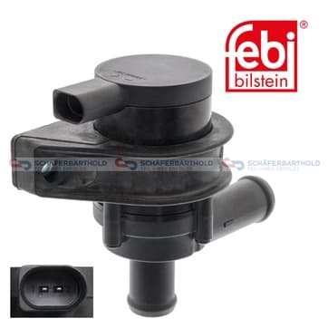 Vattencirkulationspump, kupévärmare från Autofrance