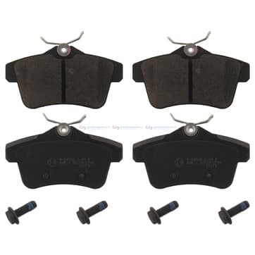 Bromsbeläggssats, Bakaxel — Bakaxel från Autofrance