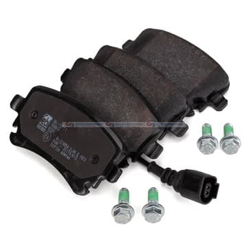 Bromsbeläggssats, Bakaxel — Bakaxel från Autofrance