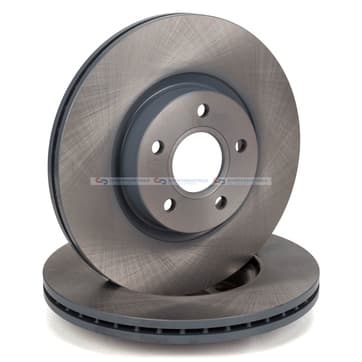 Bromsskiva, Framaxel — Framaxel