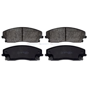 Bromsbeläggssats, Framaxel — Framaxel från Autofrance