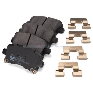 Bromsbeläggssats, Bakaxel — Bakaxel från Autofrance