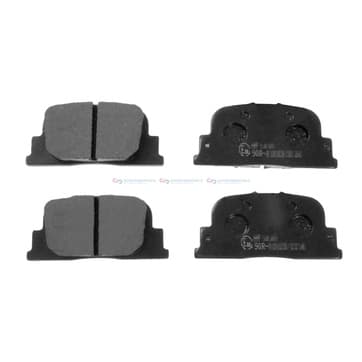 Bromsbeläggssats, Bakaxel — Bakaxel från Autofrance