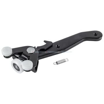 Rullstyrning, skjutdörr