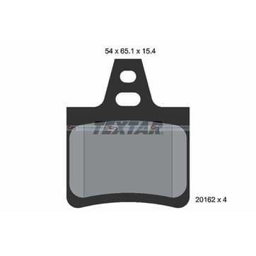 Bromsbeläggssats från Autofrance