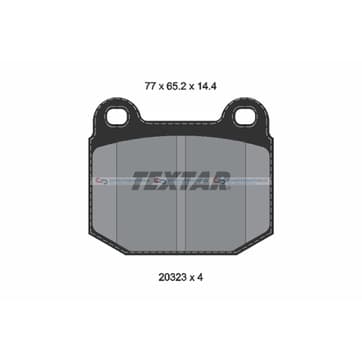 Bromsbeläggssats från Autofrance