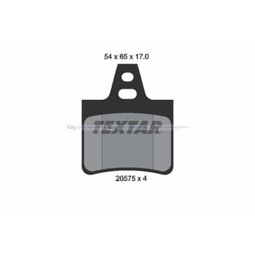 Bromsbeläggssats från Autofrance