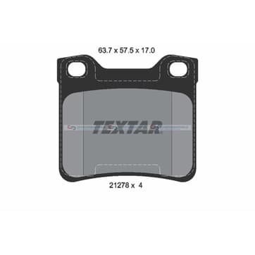 Bromsbeläggssats från Autofrance