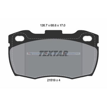 Bromsbeläggssats från Autofrance