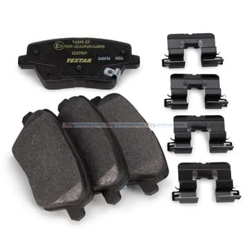 Bromsbeläggssats, Bakaxel — Bakaxel från Autofrance