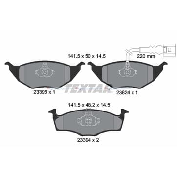 Bromsbeläggssats, Framaxel — Framaxel från Autofrance