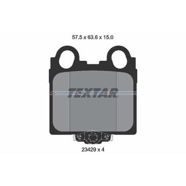 Bromsbeläggssats från Autofrance