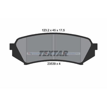 Bromsbeläggssats från Autofrance