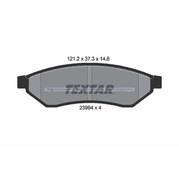 Bromsbeläggssats från Autofrance