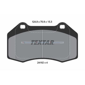 Bromsbeläggssats från Autofrance