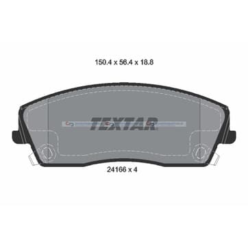 Bromsbeläggssats från Autofrance